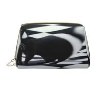 Borsa per il trucco da donna Toiletrie Showe Pennello per la cura della pelle Organizer da viaggio Borsa Me Grande borsa per il trucco Accessori Bagsmart ToteWhite rendering a strisce, bianco, Taglia