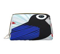 Borsa per il trucco da donna Toiletrie Showe Pennello per la cura della pelle Organizer da viaggio Borsa Me Grande Borsa per il trucco Accessori Bagsmart Totenightingale, bianco, Taglia unica