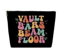 Borsa per il trucco da ginnastica, borsa cosmetica da pavimento con barre a volta, per articoli da ginnastica, apprezzamento della squadra di laurea, regalo di ringraziamento per donne e colleghi