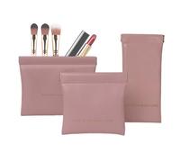 Borsa per il trucco da viaggio - borsa cosmetica impermeabile - Borse da toeletta portatili | PUA CASO POSSIBILE ROUZZO AUTO CLOSSE PU | Organizzatore di trucco da 18 cm per donne e ragazze, regalo di
