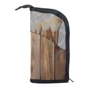 Borsa per il trucco da viaggio,borsa da toilette da viaggio per donna,fiori su fondo di legno vecchio,borsa da viaggio per cosmetici