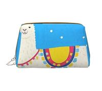 Borsa per il trucco da viaggio con stampa "No Drama Llama", borsa per il trucco da donna di grande capacità,