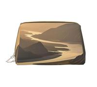 Borsa per il trucco da viaggio con stampa Shining Overlook, borsa per il trucco da donna di grande capacità,