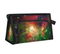 Borsa per il trucco da viaggio con stelle nella nebulosa profonda, per donne, uomini, bambini, ragazze, ragazzi, nebulosa, multiuso, per articoli da toeletta e articoli da toeletta, Colore, L,