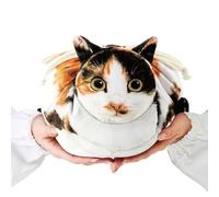 Borsa per il trucco del gatto, borsa per il trucco del gatto, borsa da bagno con gatto in gatto gatto e gattino, design divertente con gattino, organizer per borse da viaggio per trucchi MO