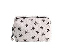 Borsa per il trucco di grande capacità archi borsa cosmetica portatile da viaggio borsa da toeletta cambiamento borsa per il trucco stoccaggio di lavaggio archi grande capacità borsa cambio lavaggio