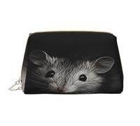 Borsa per il trucco Donne Toiletrie Showe Pennello Cura della Pelle Organizzatore di Viaggio Borsa Me Grande Borsa Trucco Accessori Bagsmart ToteA mouse nel buio, bianco, Taglia unica