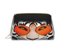 Borsa per il trucco Donne Toiletrie Showe Pennello Cura della Pelle Organizzatore di Viaggio Borsa Me Grande Borsa Trucco Accessori Bagsmart Tote Tiger people, bianco, Taglia unica