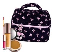 Borsa per il trucco floreale, borsa per trucco trapuntato Contratto