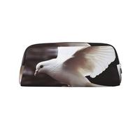 Borsa per il trucco Flying Dove per uomo e donna, beauty case da viaggio, pochette estetica, astuccio grande per matite