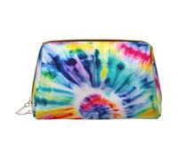 Borsa per il trucco in pelle con stampa di frutta e verdura fresca piccola borsa cosmetica da viaggio per donne, organizer cosmetico per borsa, Bellissimo mondo arcobaleno tribù, One Size