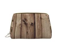 Borsa per il trucco in pelle da donna per borsa alla moda sacchetto cosmetico durevole portatile da viaggio borsa da toilette da donna ragazze carino borse per lavaggio/astratto globo del mondo, Grana