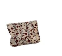 Borsa per il trucco in velluto a coste Organizer Frizione Retro Stampa Fiore Borsa Cosmetica Wash Donne Viaggio Make Up Pouch Beauty Toilet Storage Cases, C, Taglia unica