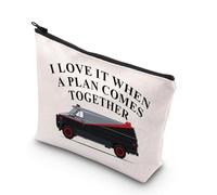 Borsa per il trucco ispirata al Team Van Hannibal Smith Gifts I Love It When A Plan Comes Together Regali Mr. T Gift, Insieme Regno Unito