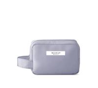 Borsa Per Il Trucco Ladies Portable High Appearance Index Cosmetic Bag Large-capacity Travel Washing Bag Three-dimensional Makeup Storage Bag Borsa Cosmetica(Gray small)