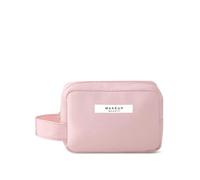 Borsa Per Il Trucco Ladies Portable High Appearance Index Cosmetic Bag Large-capacity Travel Washing Bag Three-dimensional Makeup Storage Bag Borsa Cosmetica(Pink small)