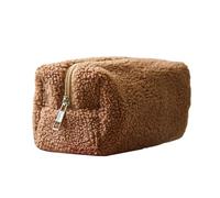 Borsa per il trucco morbido, peluche cosmetica Viaggia per la borsa da