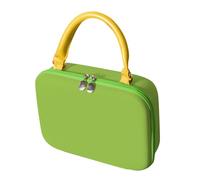 Borsa per il trucco: organizer cosmetico da viaggio, borsa da toeletta per le donne | Custodia portatile di bellezza con chiusura a cerniera, porta pennelli compatto per le vacanze, verde, Consulte la
