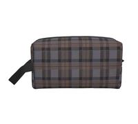Borsa per il trucco, Outlander Fraser Tartan Plaid Borsa per cosmetici da viaggio più piccola Borsa da toilette Borsa per trucco portatile Organizer