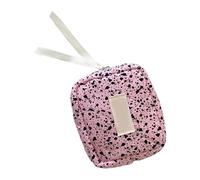Borsa per il trucco per borsa mini cosmetici sacchetti cosmetici per le donne Borse per monete da viaggio Sacchetti per tovaglioli sanitari Borsa per il trucco per borsa, B