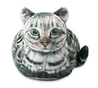 Borsa per il trucco per gatti, borsa per bestiame, borsa con cavo cosmetico | borsa in cordon, divertente organizzatore portatile della borsa da viaggio make up, valute gatti, borsa per le donne
