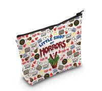 Borsa per il trucco per gli amanti dell'orrore, regalo spaventoso per film, piccolo negozio, horror, regalo per gli amanti, Borsa Little Shop EU, Borsa cosmetica con stampa
