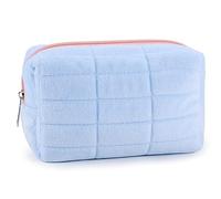 Borsa per il trucco per le donne Borsa cosmetica di grande capacità Sacchetto di trucco da viaggio per borsa con cerniera Borsa da toilette Organizer Carino Y2K Estetica Trendy Adulti Trucco Pennelli