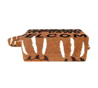 Borsa per il trucco per le donne,Borsa per cosmetici piccola,Borse per il trucco da viaggio,le zampe degli animali sono benvenute Borsa da stampa