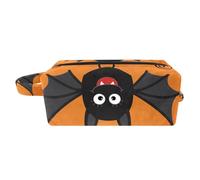Borsa per il trucco per le donne,Borsa per cosmetici piccola,Borse per il trucco da viaggio,pipistrello di halloween del fumetto Borsa da stampa
