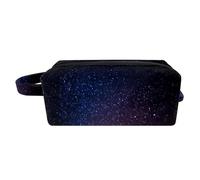 Borsa per il trucco per le donne,Borsa per cosmetici piccola,Borse per il trucco da viaggio,stelle spaziali e galassia Borsa da stampa