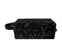 Borsa per il trucco per le donne,Borsa per cosmetici piccola,Borse per il trucco da viaggio,Universo e costellazioni Borsa da stampa