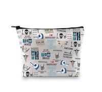 Borsa per il trucco per radiologia, regalo per tecnici e radiologi Rad Tech, regalo per radiologia, regalo per la settimana tecnologica, Ciambella della verità 2uk, alla moda