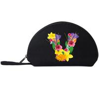 Borsa per il trucco personalizzata da donna, dalla A alla Z, regalo di compleanno per la migliore amica, regalo di amicizia unico, regalo di ringraziamento per donne, sorella, mamma, sposa, damigella
