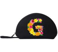 Borsa per il trucco personalizzata da donna, dalla A alla Z, regalo di compleanno per la migliore amica, regalo di amicizia unico, regalo di ringraziamento per donne, sorella, mamma, sposa, damigella