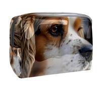Borsa per il trucco piccola,borsa da viaggio per il trucco,Cane Cavalier King Charles Spaniel,borsa per l'organizzatore del trucco