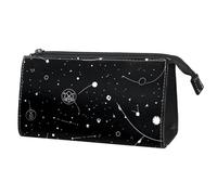 Borsa per il trucco piccola,borsa da viaggio per il trucco,costellazione del modello dell'universo,borsa per l'organizzatore del trucco