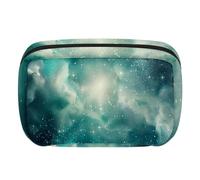 Borsa per il trucco piccola,borsa da viaggio per il trucco,universo galassia stelle fantasia,borsa per l'organizzatore del trucco