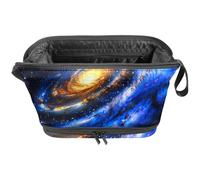 Borsa per il trucco piccola,borsa da viaggio per il trucco,vortice dello spazio della natura cosmica,borsa per l'organizzatore del trucco