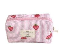 Borsa per il trucco portatile alla fragola Monte, S, 550.00x400.00x2.00mm, alla moda