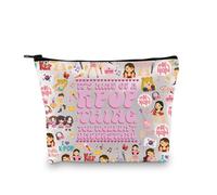 Borsa per il trucco regalo per gli amanti del pop coreano Kpop Merch It's Kpop Thing You Wouldn't Understand Korean Pop Music Fan K-Pop Team Gift Makeup Bag, Tipo di Kpop Bag Eu, Classico