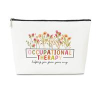Borsa per il trucco regalo per la terapia occupazionale per il suo psicologo, terapia occupazionale che ti aiuta a crescere la tua strada, regalo di ringraziamento, regalo di Natale, terapista regalo