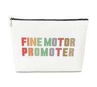 Borsa per il trucco regalo per lavoratori e terapisti, promotore motore fine, regalo di ringraziamento per pensionamento, compleanno, Natale, apprezzamento per donne psicologe, regalo di OTM, borsa