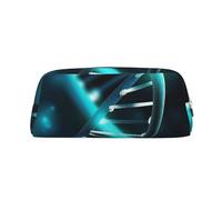 Borsa per il trucco Science Gene Strand per donna e uomo, borsa da viaggio per articoli da toeletta, astuccio grande per matite