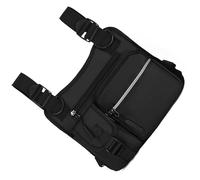 Borsa per imbracatura compatta e funzionale con scomparti con cerniera Costruzione in nylon resistente agli strappi per la borsa per gilet in nylon per avventure in città