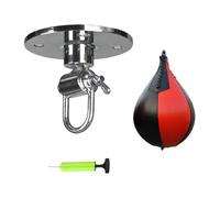 Borsa per ingranaggi - Borsa da boxe Speed Ball | Borsa da boxe per adolescenti e adulti con fibbia girevole | Borsa da boxe Pera con gonfiatore, Borsa da boxe | Kit da sciopero per allenamento