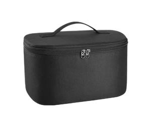 Borsa per kit di ceretta, custodia in nylon da 30,5 cm, organizer 2025, maniglia portatile con partizione ispessita, ideale per scaldacera, fagioli, per la depilazione, salone