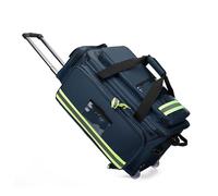 Borsa per kit di pronto soccorso di grande capacità, con ruote, 36 scomparti, borsa medica portatile per riporre le emergenze domestiche, campeggio, viaggi, Ciano