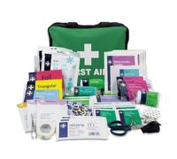 BORSA PER KIT DI PRONTO SOCCORSO SOPRAVVIVENZA DA 160 PEZZI ELEMENTI ESSENZIALI