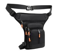 Borsa per la - Borsa per la da moto con cinturino per la gamba | da Vita regolabile | Confezione impermeabile con fibbia a sgancio rapido per tasti del telefono cellulare