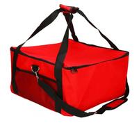 Borsa Per La Consegna,Catering Borsa Termica Borsa for la consegna di torte for pizza da 16 pollici Pacchetto da picnic Portaoggetti termico isolato rosso for alimenti Forniture da picnic portatili fo